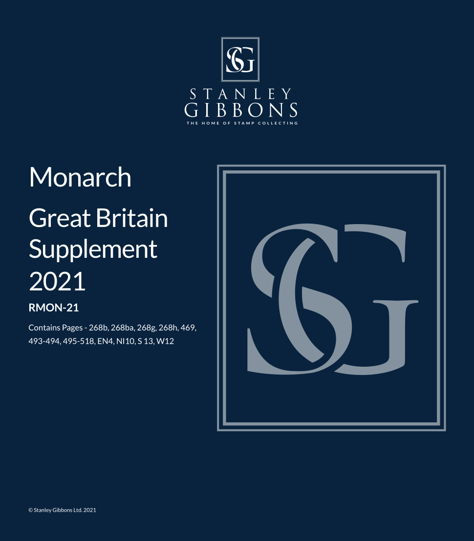 Great Britain Monarch (22 ring) 2021 Supplement